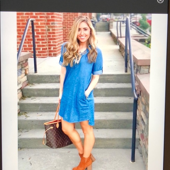 Dresses & Skirts - All for color jean Dress